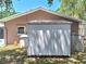 This backyard shed provides great extra storage at 1291 Stony Brook Ln, Dunedin, FL 34698