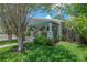 Charming single-story home with a lush lawn, quaint front porch, and white and turquoise trim at 204 E North St, Tampa, FL 33604