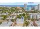 Stunning aerial view of the property's prime location near downtown and St. Pete Pier at 205 5Th N Ave # 501, St Petersburg, FL 33701