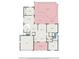 Detailed floor plan showcasing the layout of the home, including rooms and dimensions at 2632 Tung Dr, Holiday, FL 34691