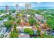 Aerial shot showcasing the home's location within a vibrant community near the water at 2936 W Knights Ave # A, Tampa, FL 33611