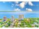 Stunning aerial view of waterfront condo buildings showcasing amazing bay and city views at 2936 W Knights Ave # A, Tampa, FL 33611