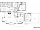 Detailed floor plan showcasing the layout of the home's three floors with measurements at 2936 W Knights Ave # A, Tampa, FL 33611
