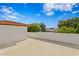 Spacious rooftop deck with a red tile roof and city views at 2936 W Knights Ave # A, Tampa, FL 33611