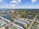 Waterfront homes featuring golf course, lakes, and neighborhood streets at 2960 59Th S St # 614, Gulfport, FL 33707