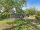 Expansive backyard view, highlighting the rear of the home, patio and fire pit at 3305 10Th N Ave, St Petersburg, FL 33713