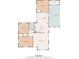 Detailed floor plan showcasing 983 sq ft layout with 3 bedrooms, bath, dining area, kitchen, and laundry at 3305 10Th N Ave, St Petersburg, FL 33713
