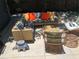Comfortable outdoor patio with wicker furniture and colorful pillows at 3305 10Th N Ave, St Petersburg, FL 33713