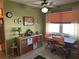 Charming dining area with a ceiling fan, natural light, and comfortable seating at 3827 15Th N Ave, St Petersburg, FL 33713