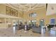 Spacious clubhouse lounge featuring elegant seating, high ceilings, and abundant natural light at 4333 Bayside Village Dr # 110, Tampa, FL 33615