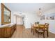 Inviting dining area with hardwood floors, stylish furniture, and elegant decor at 6151 Bahia Del Mar Blvd # 126, St Petersburg, FL 33715