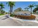Vista Verde North entrance sign with landscaping, situated on a sunny street at 6151 Bahia Del Mar Blvd # 126, St Petersburg, FL 33715
