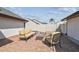 Inviting brick patio with comfortable seating, perfect for outdoor relaxation and enjoyment at 7004 Westminster St, Tampa, FL 33635