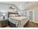 Elegantly designed main bedroom features hardwood floors, designer decor, and a peaceful atmosphere for relaxation at 7004 Westminster St, Tampa, FL 33635