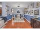 Dining area blending seamlessly with the kitchen and living room at 8007 Bally Money Rd, Tampa, FL 33610