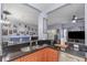 Modern kitchen with black countertops and stainless steel appliances at 8007 Bally Money Rd, Tampa, FL 33610