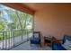 Relaxing patio with comfortable seating, offering serene outdoor space at 842 Tennyson Mill Cir, Tampa, FL 33619