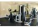 Well-equipped gym featuring various exercise machines, providing a convenient fitness option for residents at 10764 70Th Ave # 5302, Seminole, FL 33772