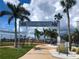 Entrance to Roc Park, a community baseball field with palm tree accents at 10764 70Th Ave # 5302, Seminole, FL 33772