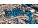 Bird's-eye view of the urban landscape showcasing the city's skyline and building architecture at 1101 E Jackson St # 2302, Tampa, FL 33602