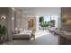 A serene spa area with lounge chairs, city views, and modern decor, perfect for relaxation and rejuvenation at 1101 E Jackson St # 2302, Tampa, FL 33602
