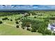 Expansive aerial view showcasing the lush, green landscape and surrounding area at 12434 Cody Dr, Wimauma, FL 33598