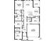 Detailed floor plan showcasing the layout of this home, including the Primary suite, living areas, and garage at 12830 Bent Twig Dr, Riverview, FL 33579
