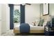 Inviting bedroom with a comfortable bed, bedside tables, and stylish curtains at 12949 Shining Blue Nile Ln, Parrish, FL 34219