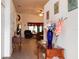 Foyer view into an open floor plan home at 14116 Whitecap Ave, Hudson, FL 34667
