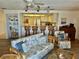Relaxing living room with bar seating area, comfortable seating, and an open layout at 16330 Gulf Blvd # 201, Redington Beach, FL 33708