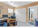 The office features large closets, a desk, and an additional TV at 1701 66Th N Ave, St Petersburg, FL 33702