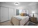 Inviting bedroom with natural light and stylish accents at 314 Bath St, Tarpon Springs, FL 34689