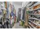 Walk-in closet featuring ample storage and organization at 316 Lafayette Blvd, Oldsmar, FL 34677