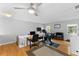 Upstairs bonus room with light gray walls and natural light at 5032 Cypress Trace Dr, Tampa, FL 33624