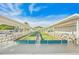 Outdoor bocce ball courts in a sunny setting, providing a recreational space for residents to socialize and stay active at 6020 S Shore Blvd # 709, Gulfport, FL 33707