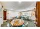Bright common room with games and comfortable seating at 6020 S Shore Blvd # 709, Gulfport, FL 33707