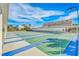 Outdoor shuffleboard courts at the Town Shores community with visible numbering and landscaping at 6020 S Shore Blvd # 709, Gulfport, FL 33707
