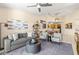 Cozy living room with modern furniture, soft rug, and neutral color palette at 6131 Bahia Del Mar Blvd # 241, St Petersburg, FL 33715