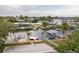 Waterfront homes with docks and boat houses along a canal and waterway at 6914 Harbor Dr, Hudson, FL 34667