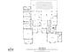 Detailed floor plan showcasing layout with dimensions, bedrooms, bathrooms, kitchen, living areas, and outdoor pool at 11137 Woodland Waters Blvd, Weeki Wachee, FL 34613