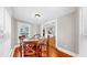 Charming dining room with hardwood floors and an inviting atmosphere at 112 W Mohawk Ave, Tampa, FL 33604