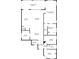 Detailed floor plan showcasing the layout of this home, including 3 bedrooms, 2 bathrooms, kitchen, and living spaces at 13409 Fawn Springs Dr, Tampa, FL 33626