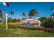 Sign for Safety Harbor Resort and Spa with lush landscaping and blue sky at 1802 Oak Ridge Rd, Safety Harbor, FL 34695