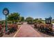 Safety Harbor clock tower is situated in a park-like setting with manicured gardens and brick pathways at 1802 Oak Ridge Rd, Safety Harbor, FL 34695