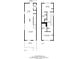 Floorplan layout of the home showcasing two floors, a kitchen, living room, and bedrooms at 340 6Th E St, Bradenton, FL 34208