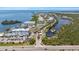 An aerial view of Harbour Isle Anna Maria Sound showcases coastal living at 340 Sapphire Lake Dr # 202, Bradenton, FL 34209