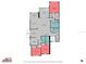 A clear and helpful floor plan for the main living spaces of the home at 340 Sapphire Lake Dr # 202, Bradenton, FL 34209