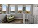 Bright living room showcasing a waterfront view and cozy seating at 340 Sapphire Lake Dr # 202, Bradenton, FL 34209