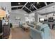 Comfortable living room features two couches and a peek into a kitchen and dining area at 340 Sapphire Lake Dr # 202, Bradenton, FL 34209