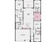 Detailed floor plan showcasing the layout of the home including a study, primary suite, lanai, and three-car garage at 3411 Lumber Falls Dr, Plant City, FL 33565